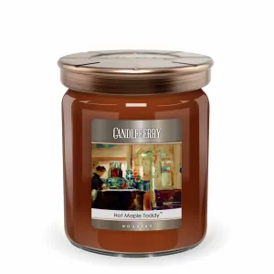 NOUVEAU™ - Hot Maple Toddy™ Café, 3 - Wick, Candy Jar Candle