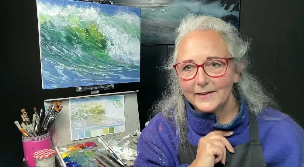 Online Masterclass #6 - Paint A Breaking Wave