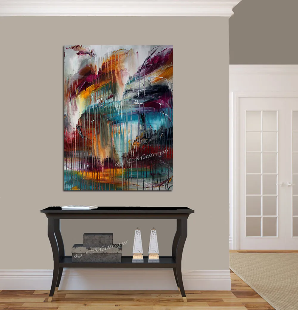 Original Painting Modern Decor - Waterfall Beauty 8