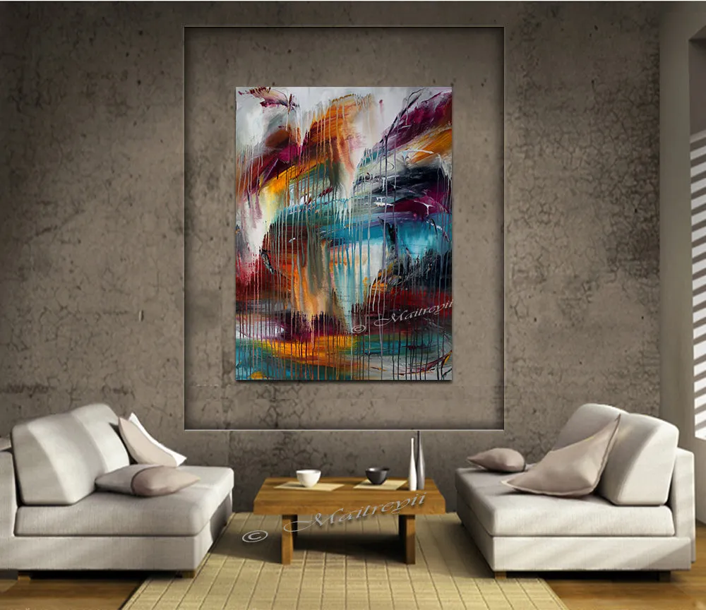 Original Painting Modern Decor - Waterfall Beauty 8