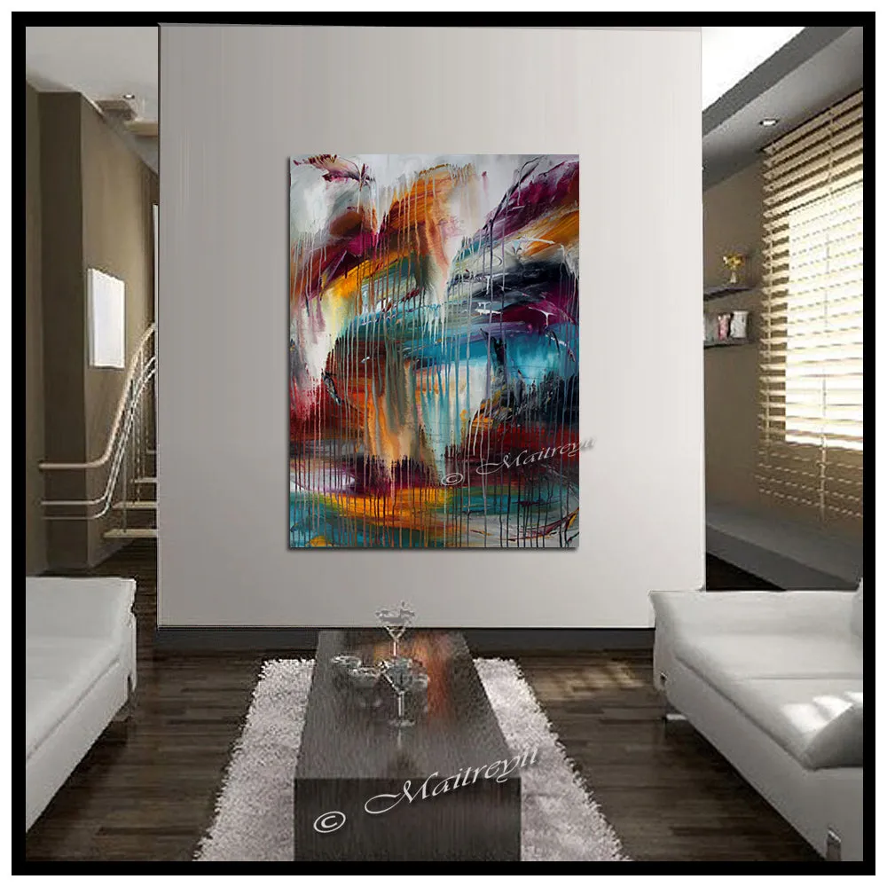 Original Painting Modern Decor - Waterfall Beauty 8