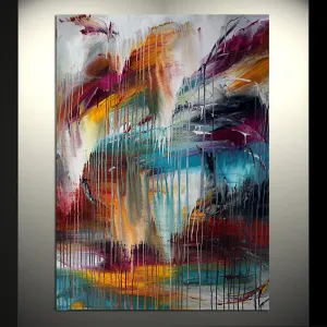 Original Painting Modern Decor - Waterfall Beauty 8