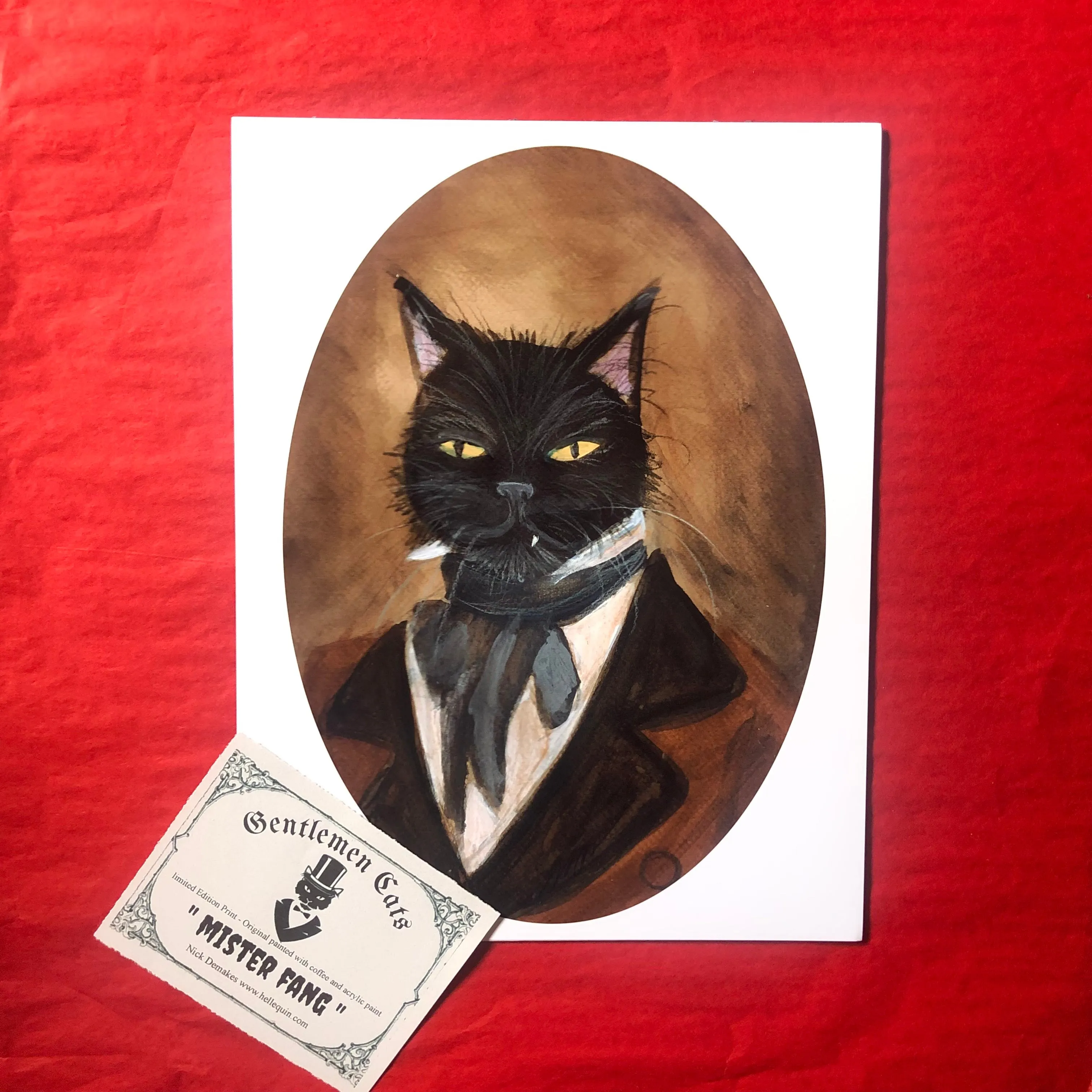 Prints - Gentlemen Cat & Friends Prints