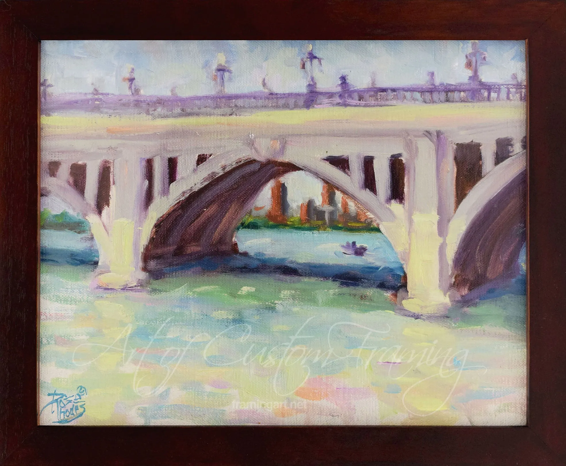 "Belle Isle Bridge Detail" By Roselyn Rhodes