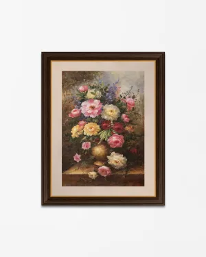 "Bouquet In The Baroque Style" Handmade Oil Painting 24"x 36"