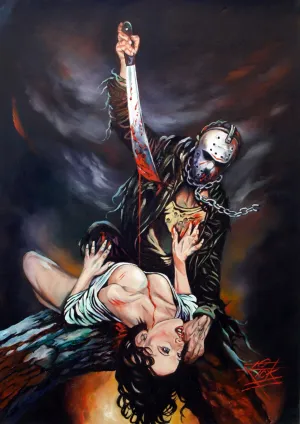 Rick Melton - Jason - Classic Horror - Art Print