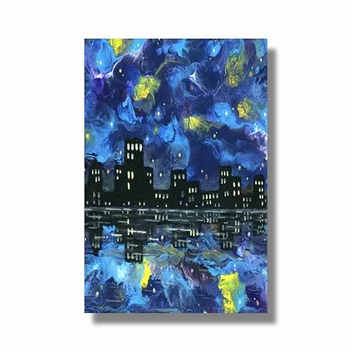 SAF modern art canvas Wall Paintings For Home Decoration | Abstract framed Canvas Painting | Canvas Painting For Wall Decoration 12 inch x 18 inch CV-38012