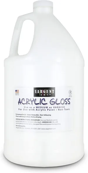 Sargent Art GALLON ACRYLIC GLOSS MEDIUM