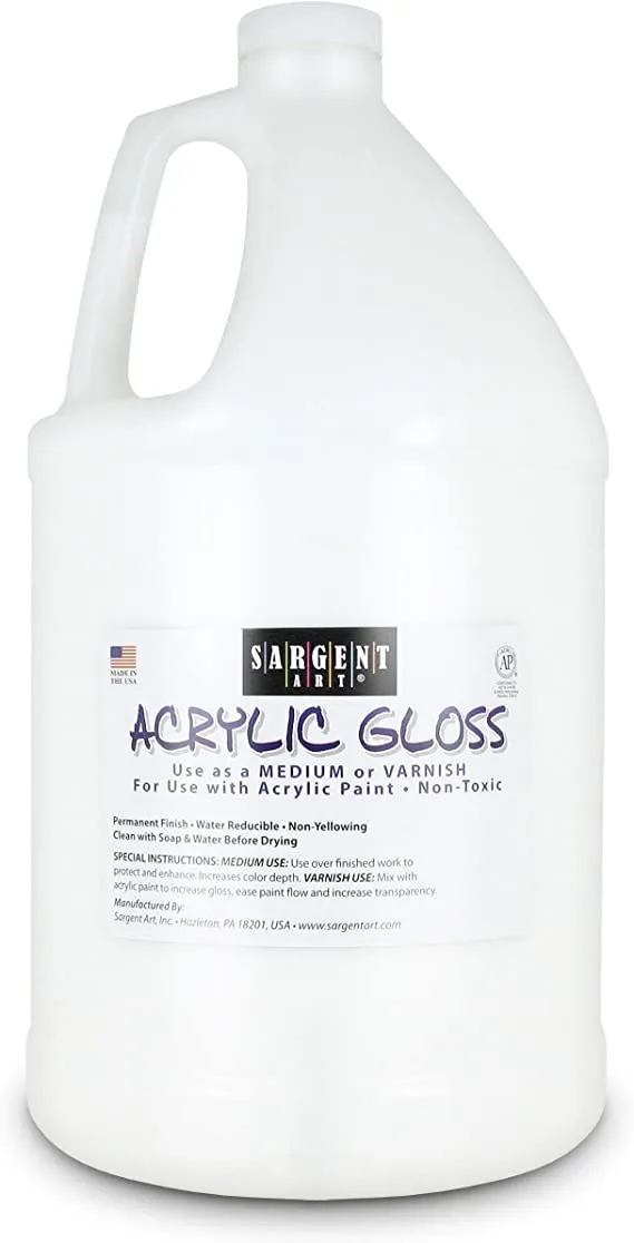 Sargent Art GALLON ACRYLIC GLOSS MEDIUM