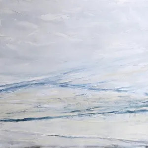 Seascape in Cerulean Blue by Sarah Knight