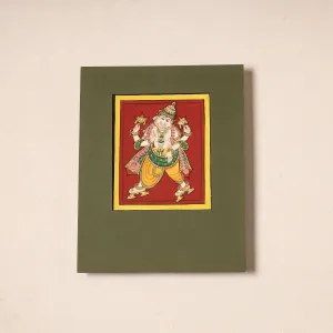 Traditional Mysore Painting by JS Sridhar Rao (10 x 9 in)