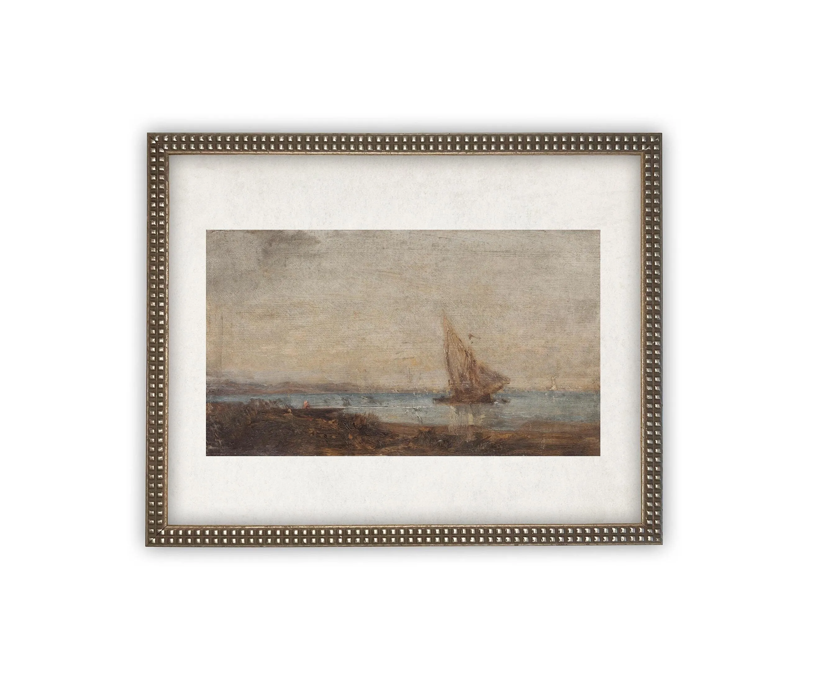 Vintage Framed Canvas Art #COAS-136