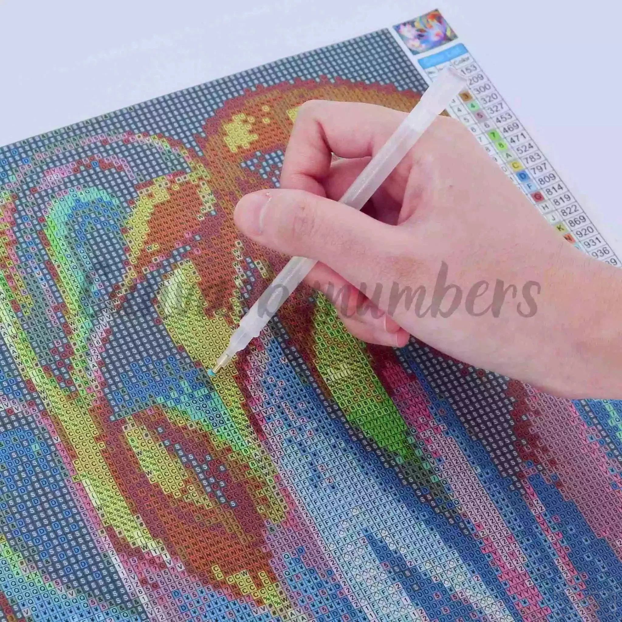 Wheat Field with Cypresses - Diamond Painting