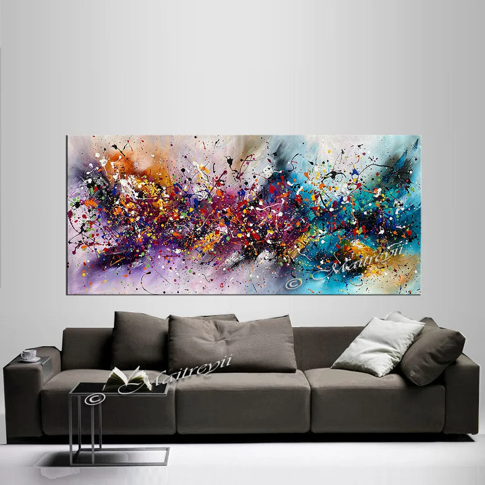 Where to buy Jackson Pollock Style Painting - Large Modern Art - Vintage Beauty 151